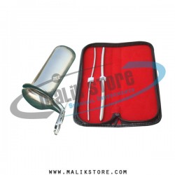 Hegar uterine dilator set 2pcs 3-4, 5-6, collin large